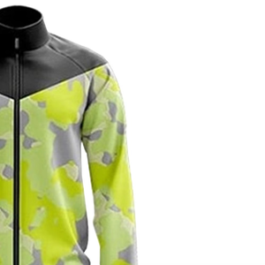 Survêtement de sport deux pièces à sublimation avec tissu extensible confortable et coupe ajustée adapté à la course et au fitness - Product Image 4
