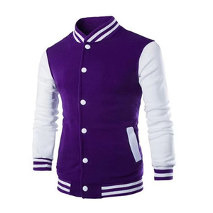 Chaqueta Bomber de Lona Vintage Personalizada para Hombre, Diseño Clásico con Botones Frontales, Uniforme de Equipo, Venta al Por Mayor OEM 100% - Product Image 1