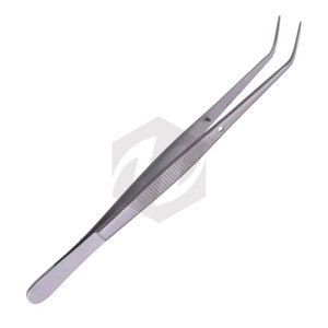 Pinzas Dentales de Acero Inoxidable con Punta Curva para Dentistas y Hospitales Dentales - Product Image 2