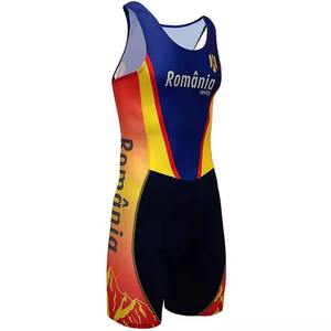 Uniforme de remo unisex Impresión por sublimación Equipo personalizado Traje de remo de una pieza 100% Material de poliéster Venta al por mayor de alta calidad - Product Image 3