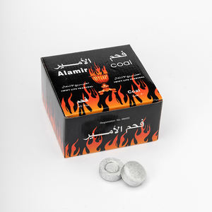 Carbón Vegetal <span class=keywords><strong>Alamir</strong></span> Indonesia Sin Químicos de Larga Duración, Tabletas de Carbón Vegetal Comercial de Madera Dura Enrolladas a Mano - Product Image 2