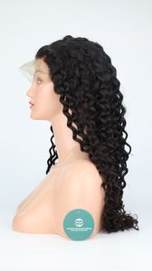 100% Natural Extension Hair All Kind of Full Lace <b>Wig</b> with Long Straight <b>Deep</b> <b>Wave</b> Transparent Lace Various Styles Available - Product Image 3