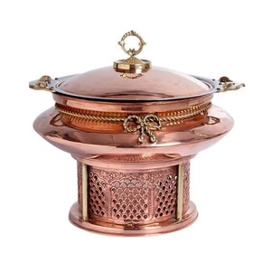 Deluxe Full-Size Stainless Steel Buffet Warmer 4L to 8L Capacity Gas-powered Chafing Dish for Hotels and Restaurants - Product Image 4