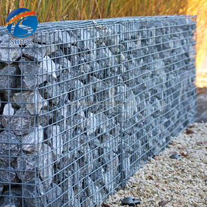 Cường độ cao gia cố gabion lưới hình chữ nhật Lỗ Hàn gabion Đá Hộp Hàn gabion giỏ cho tường chắn vườn - Product Image 2