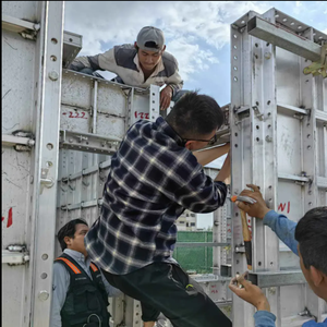 Encofrado de Aluminio con Acabado Liso para <span class=keywords><strong>Hormigón</strong></span>, Sistema de Encofrado de Muros sin Revestimiento para Desarrollo Residencial Moderno - Product Image 4