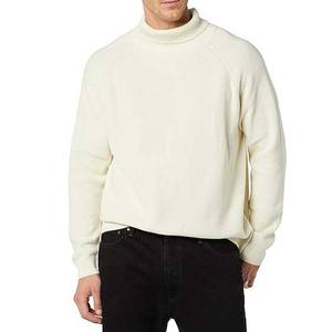 Suéter de Punto de Cuello Redondo de Alta Calidad Ronpex International OEM para Hombre, Jersey de Algodón/Lana, Invierno, Manga Larga - Product Image 3