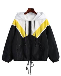 Nouvelle veste coupe-vent en polaire respirante à fermeture éclair de couleur bleue de style moderne personnalisée avec logo pour femmes, basique, printemps, automne - Product Image 2