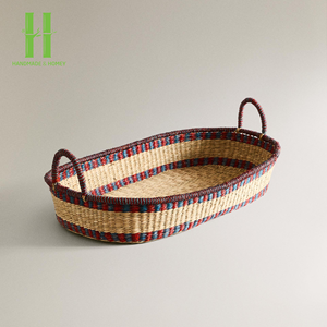 Vietnam Natural Seagrass Change <b>Baskets</b> Baby Crib Carry Moses <b>Basket</b> with Changing Pad Included Cheapest Price Wholesale - Product Image 6