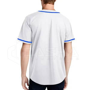 Maillot de baseball personnalisé vêtements de softball hauts de chemise respirant impression numérique par sublimation hauts vierges bon marché avec couleur personnalisée - Product Image 2