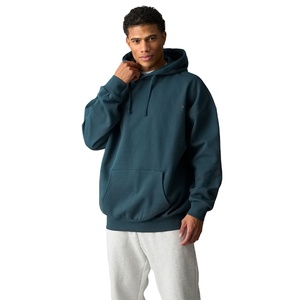 Sweat-shirt à capuche pour homme de haute qualité, prêt à être expédié, en coton mélangé, pull-over chaud pour l'hiver, vêtements de sport brodés, respirant - Product Image 1