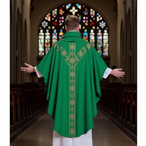 Batas de vestir unisex musulmanas tradicionales de Moda Ropa de oración ropa hecha en fábrica algodón transpirable hasta el tobillo largo - Product Image 6