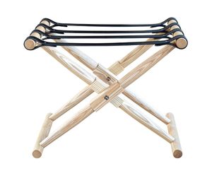 Elegante portaequipajes de madera para hoteles elaborado con madera de alta calidad que proporciona una Experiencia premium para los huéspedes - Product Image 4