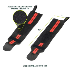 Unisex Customizable Cotton <b>Wrist</b> Wraps Non-Slip <b>Gym</b> Workout Weight Lifting Summer Medical Hand Breathable Fitness Safety - Product Image 2