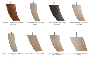 ขาโซฟาทำจากยางไม้มุมที่มีสไตล์ปรับแต่งได้ราคาประหยัดสำหรับห้องนั่งเล่นที่ทันสมัยห้องนอนกลางแจ้งอพาร์ทเมนต์โรงพยาบาล - Product Image 4
