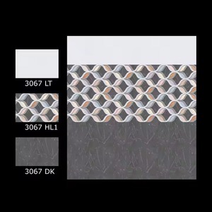 Material de construcción comercial Cerámica esmaltada Turquía Azulejo de pared digital 250X375mm Azulejos de paredes a precio barato para Ghana, Argelia - Product Image 1
