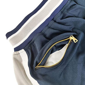 Short de basket-ball pour adultes de grande taille en maille 100% sublimation imprimé avec cordon de serrage Short de jogging confortable pour jeunes - Product Image 4