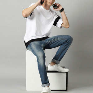 Camisetas de Hombre de Moda, 100% Algodón, Transpirables, Cuello Redondo, Talla Grande, Colores y Logotipos Personalizables, Secado Rápido, Mejores Precios - Product Image 3