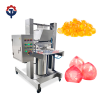 Máquina de depositar chocolate gomoso de pequeña capacidad, gran oferta, equipo de formación, simplicidad del operador para probar nuevas recetas