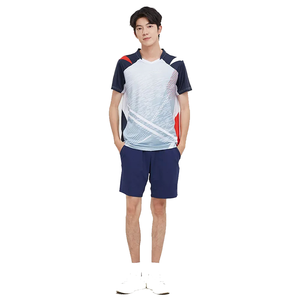 Vente en gros d'uniformes de tennis pour filles personnalisés Maillot de polo à manches courtes respirant en 100% polyester avec impression personnalisée pour adultes - Product Image 1