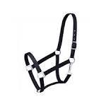 High Quality Nylon <b>Halter</b> Braided Horse Lead <b>Rope</b> Leather End Fastening Lead <b>Rope</b> For Sale - Product Image 2