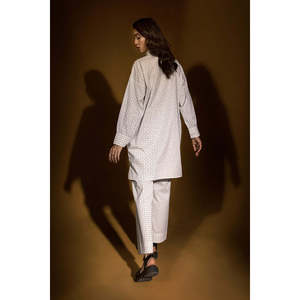 Conjunto de 2 Piezas Teñido en Hilo KST-43110, Conjunto de Shorts por Encima de la Rodilla, Talla XXS, Conjunto a Juego, Atuendos Elegantes para Diversas Ocasiones - Product Image 2