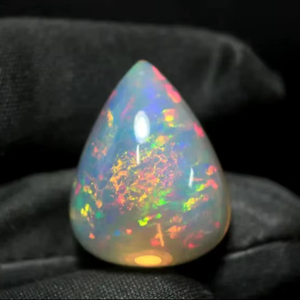 20.30 CT Top Quality Natural Multi <b>Fire</b> Ethiopian Opal Cabochon Rare Welo Opal <b>Stone</b> Genuine Opal For Jewelry October Birthstone - Product Image 1