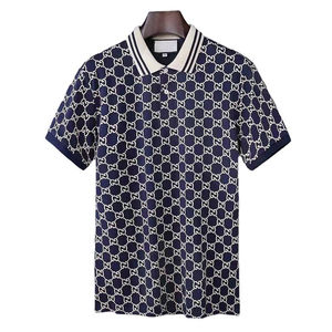 Camiseta Polo de Algodón Casual de Verano para Hombre, Camisetas de Manga Corta con Serigrafía Bordada, Ligeras, OEM - Product Image 1
