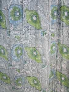 Indian Cotton Kaftan for Women Hand Block Print Casual Summer Maxi <b>Dress</b> Free <b>Size</b> <b>Plus</b> Beach Wear Button 100% Cotton Natural - Product Image 3