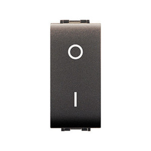 Arte de la vida. Interruptor Bipolar Negro 4009 - Product Image 1