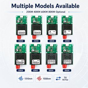 Module émetteur-récepteur optique TTL DC 5V à 26V pour drone UAV, convertisseur fibre optique, unité aérienne, unité terrestre, extrémités A et B - Product Image 3