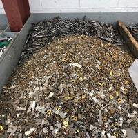 Outil de coupe en carbure de tungstène de haute qualité, rebuts de tournage en carbure de tungstène gris foncé métallique