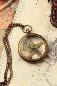 Handcrafted Metal Nautical <b>Compass</b> With Brass Finish And Accurate Magnetic Needle For Travel Enthusiasts - Product Image 5