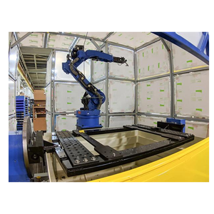 Machine de découpe 3D CNC AC 3 axes en acier, granit, marbre avec moteur, roulement et pompe - 40KW Jet d'eau multifonctionnel - Product Image 3