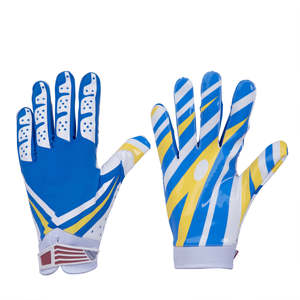 Gants de Fielding avec Logo Personnalisé pour Temps Froid Gants d'Uniforme de Football Américain Gants de Football Américain à Doigt Complet - Product Image 5
