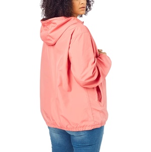 Chaqueta cortavientos impermeable de moda para mujer, el mejor precio, chaqueta de calle para exteriores, forro de nailon y con capucha - Product Image 2