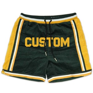 Logo personnalisé broderie vintage shorts pour hommes en gros pas cher prix nouveau design sublimation côté rayé décontracté jogging shorts pour hommes - Product Image 5