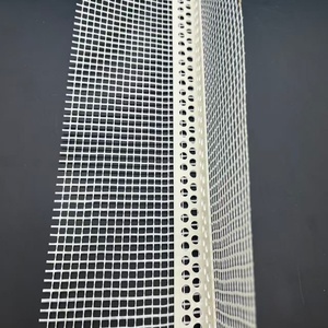 Perfil de esquina de plástico con malla de yeso sin punta, de PVC rígido 90 °   Ángulo - Product Image 4