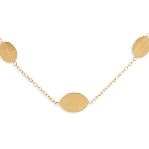 CUCOCUCA YXQ 61 Collana in acciaio inossidabile dorato, leggera, resistente e delicata sulla pelle, accessorio alla moda adatto per l'uso quotidiano - Product Image 1