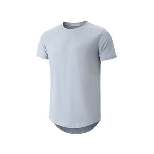 เสื้อยืดคอกลมสำหรับผู้ชายสีดำโอเวอร์ไซส์สำหรับยิมสีดำโอเวอร์ไซส์ - Product Image 4