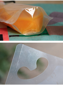 <span class=keywords><strong>2025</strong></span> tùy chỉnh chất lỏng trong suốt Túi vòi đứng lên nước giải khát nhựa gói túi với vòi nước uống Túi - Product Image 4