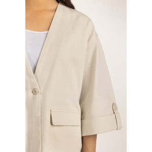 Chaquetas de Corte Regular WM-JKT-WS25-063 Temporada de Otoño Procesamiento Finalizado - Product Image 5