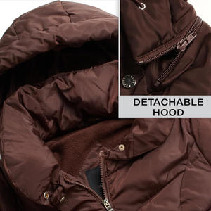 แจ็กเก็ตระบายอากาศสำหรับฤดูหนาวพร้อมพิมพ์โลโก้ตามสั่งเสื้อโค้ทเก็บความร้อนกลางแจ้งแบบปัก - Product Image 2