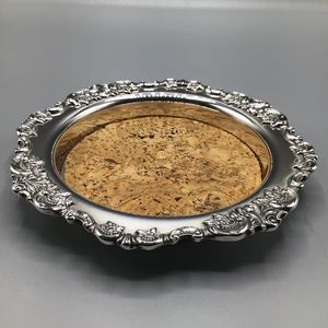 Posavasos de Lujo Ecológicos y Contemporáneos de Acero Inoxidable Niquelado para Mesa de Comedor, Bar en Casa, Accesorios de Decoración para Cocina - Product Image 1