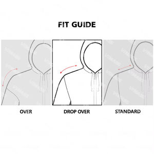 เสื้อมีฮู้ดผู้ชายแบบซิปรูดรูดซิปรูดซิป500 GSM - Product Image 6