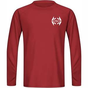 Wholesale Men's <b>MMA</b> <b>Rash</b> <b>Guard</b> Premium Quality Breathable Full Sleeve Spandex/Polyester Fabric Customizable Options - Product Image 1