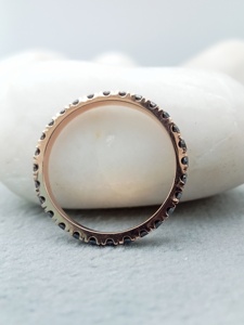 Anillo de Compromiso Clásico para Mujer, Diamante de Corte Brillante Cultivado en Laboratorio VVS, Oro de 14k/18k, Certificado por IGI, para Fiestas y Aniversarios - Product Image 2