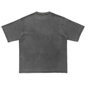Camiseta de algodón 100% de peso pesado Unisex de alta calidad, Impresión de soplo de lujo, gráfico 3D, fabricante directo de lujo para hombres y mujeres - Product Image 2