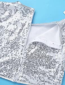 Uniformes de Porristas para Niñas OEM/ODM, Traje de Baile de Porristas, Top Corto y Falda, Ropa de Equipo Juvenil, Suministro al por Mayor - Product Image 5