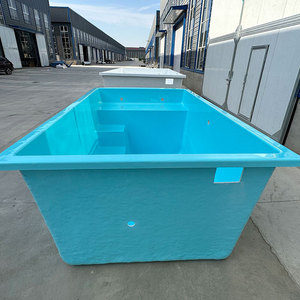 Personalizado barato Mini familia Spa al aire libre de fibra de vidrio de <span class=keywords><strong>agua</strong></span> piscina enterrada pequeña bañera de hidromasaje Spa Jacuzzi piscina sobre el suelo - Product Image 5