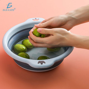 Ciotola Pieghevole in Plastica Taglia M e Cesto per Frutta e Verdura - Utensili per Frutta e Verdura - Product Image 4